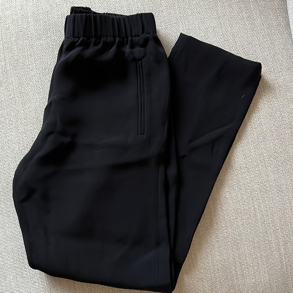 Index Black Silk Pants